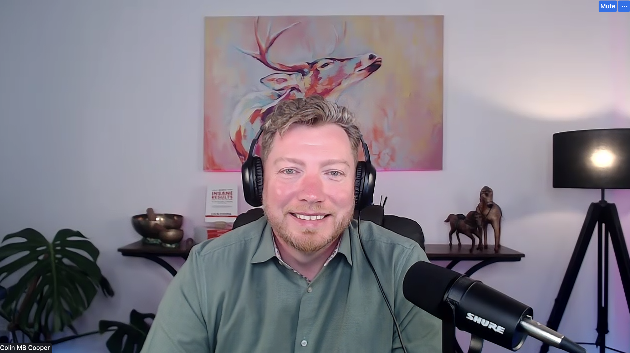 Education strategist Colin Cooper Credit: Sophia Akram screenshot from Zoom