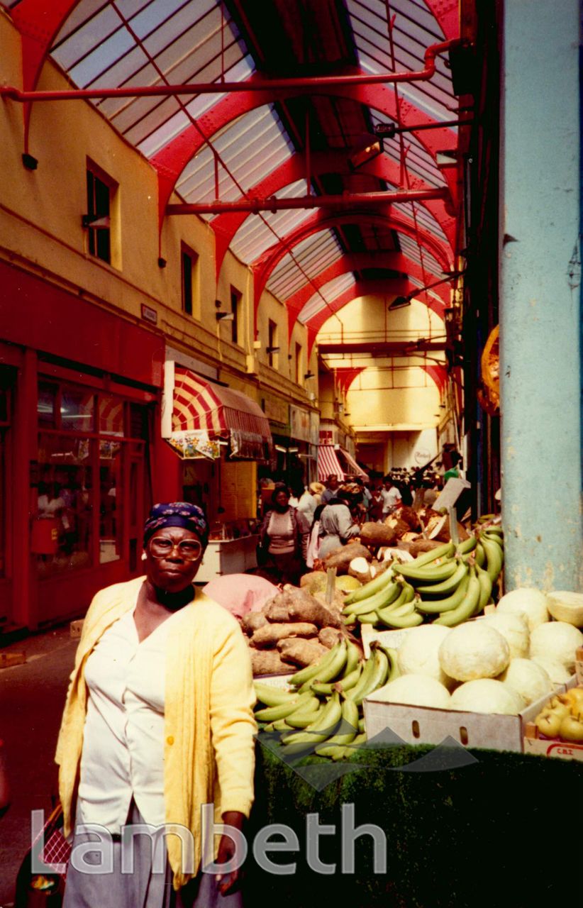 AVIS WILLIAMS, GRANVILLE ARCADE, BRIXTON MARKET, 1985
