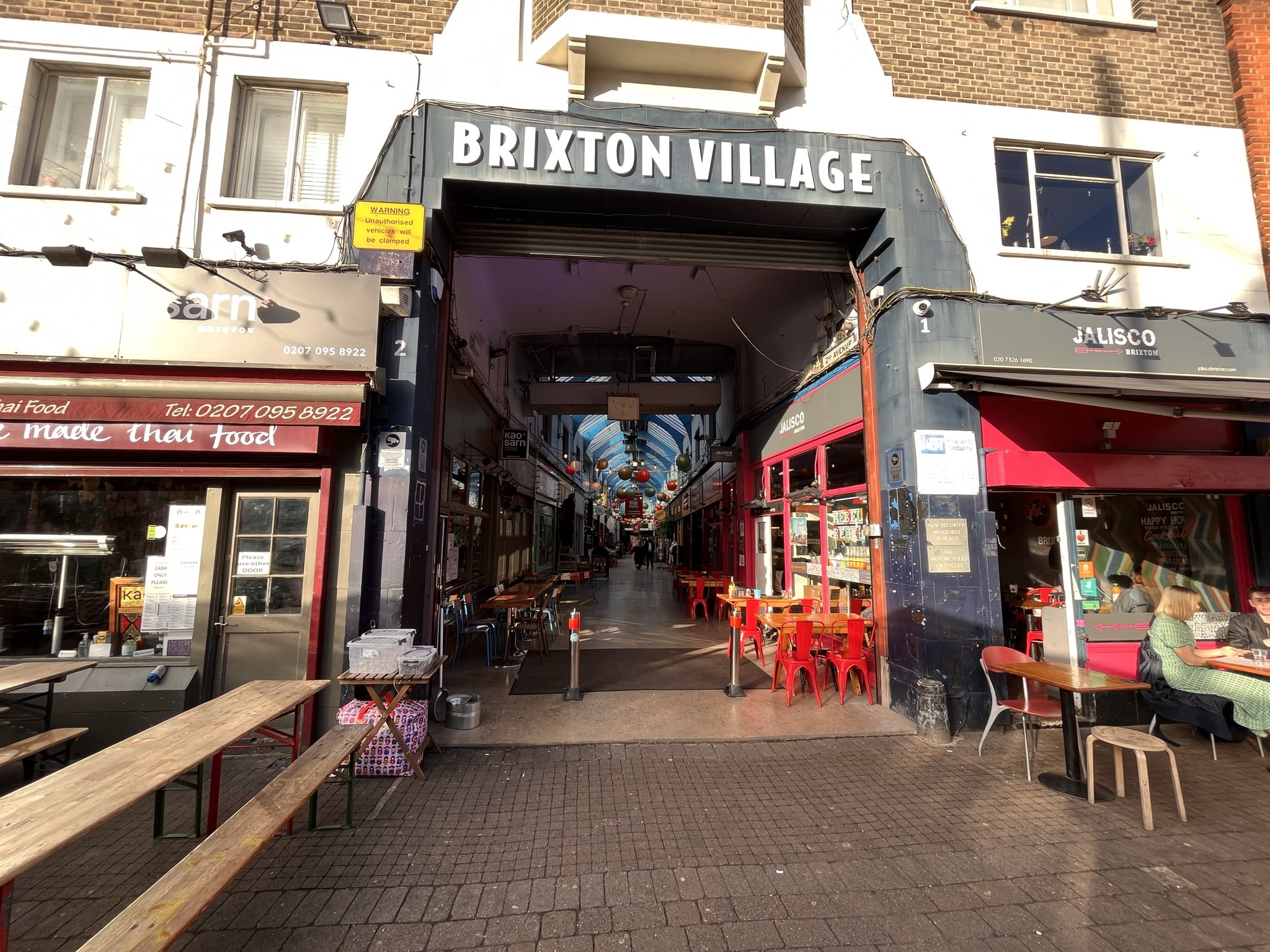 Photo of sign Brixton Village