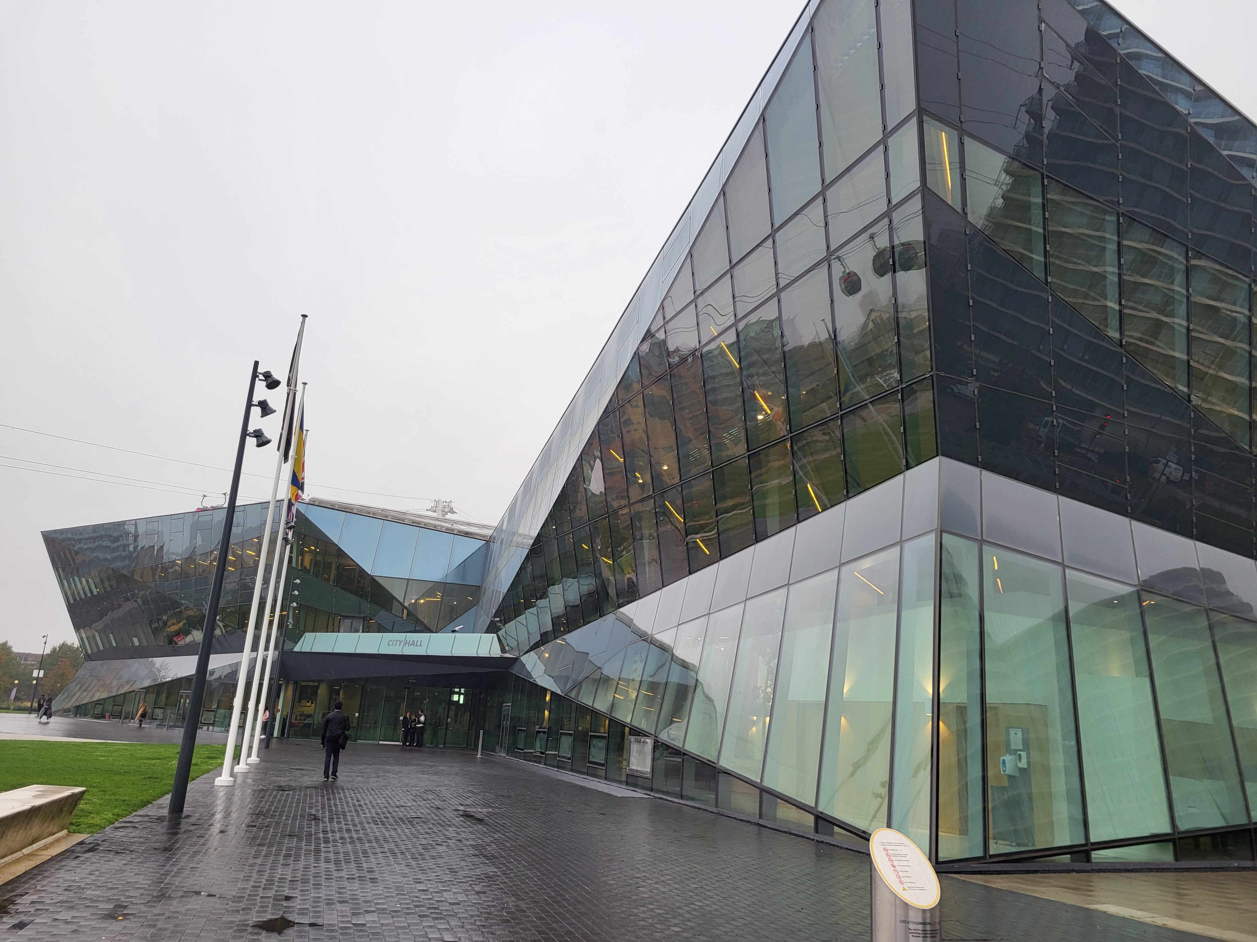 2 giraffes heads photo