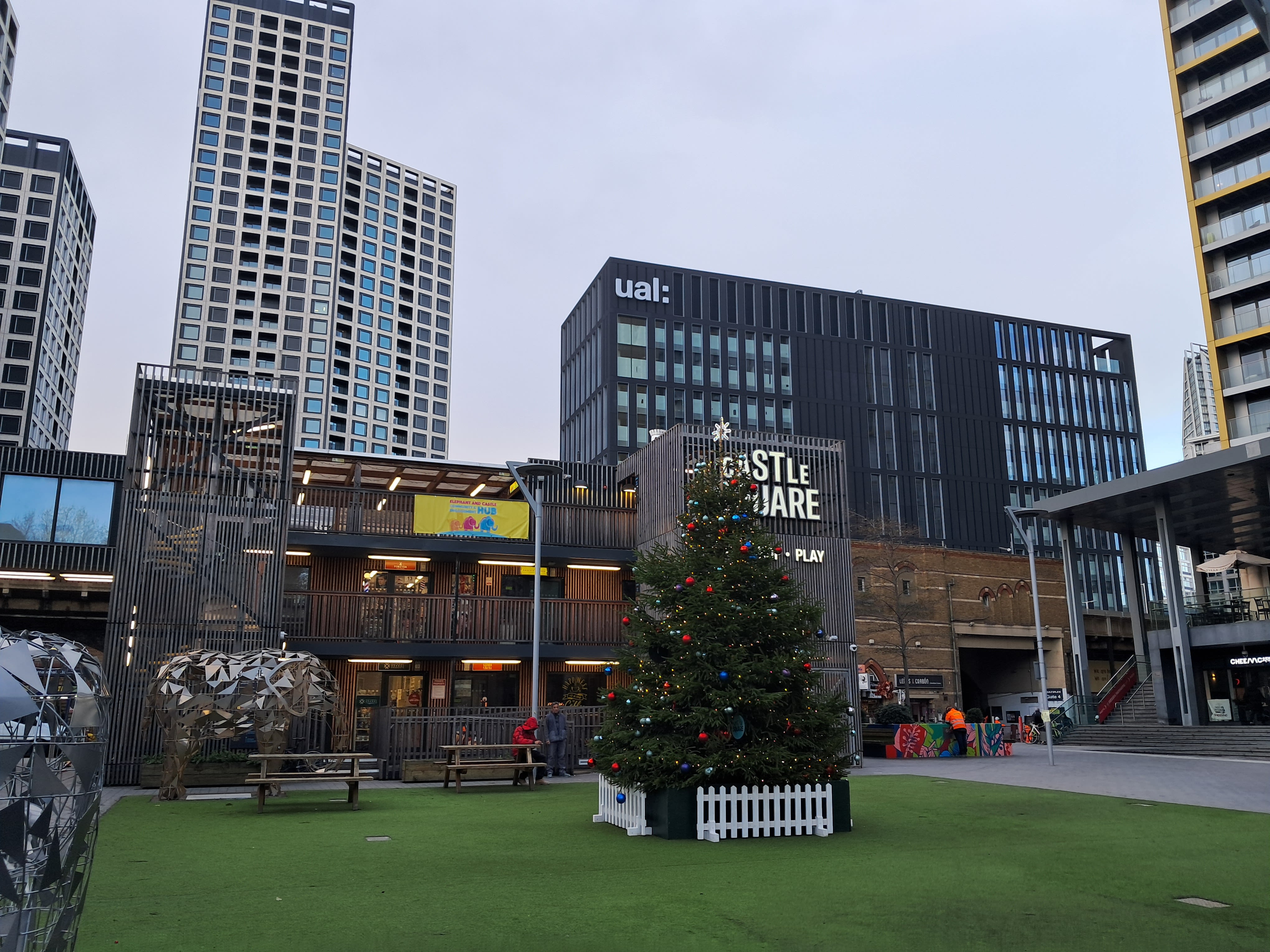 Castle Square and UAL building